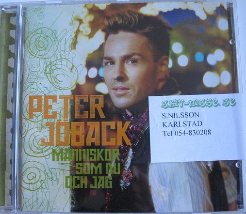 PETER JÖBACK. Människor som du och jag